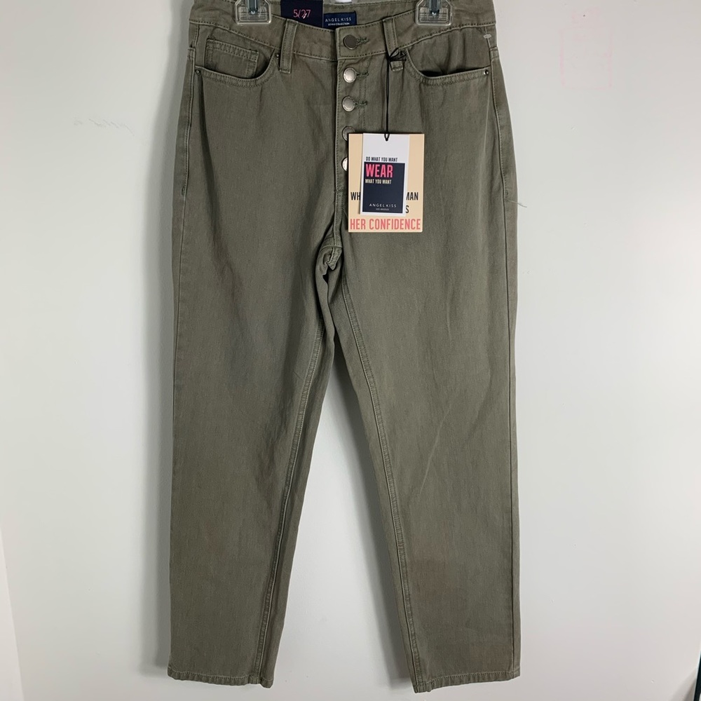 Angel kiss straight leg jeans
